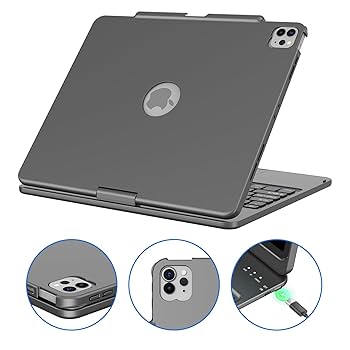 Amazon.com: KBCASE Touch Keyboard Case for iPad Air 13 inch